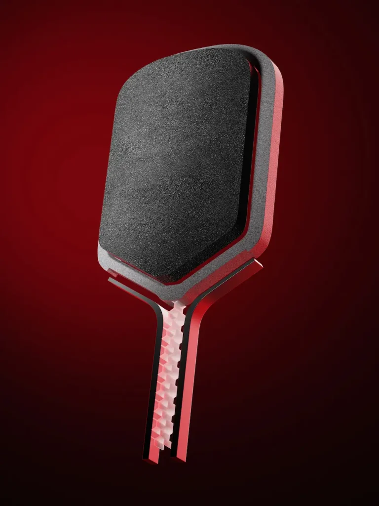 Selkirk Boomstik paddle showing the new BoomCore PureFoam design with EVA Power Ring for explosive power and durability.